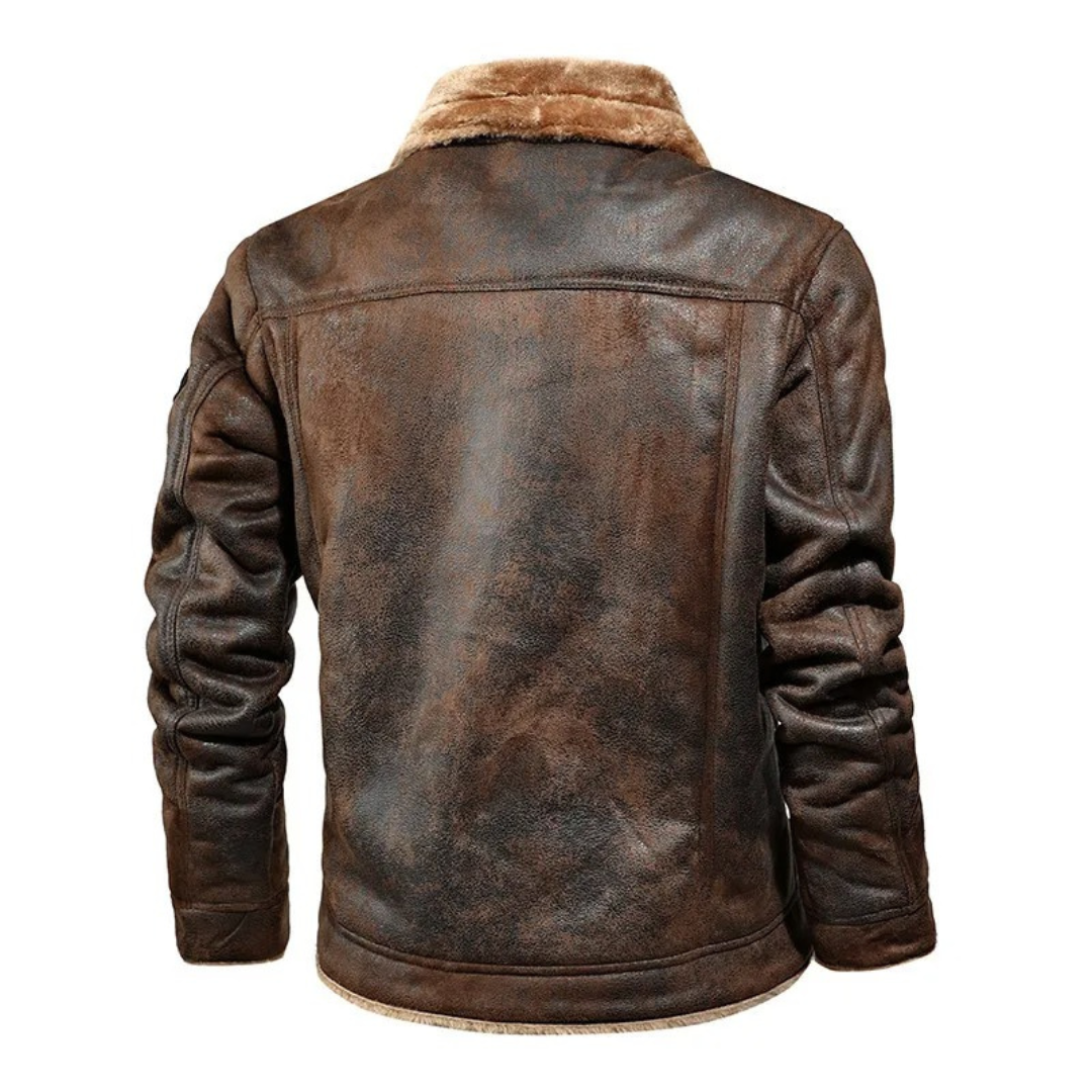 Aksel™ | Warme Lederjacke