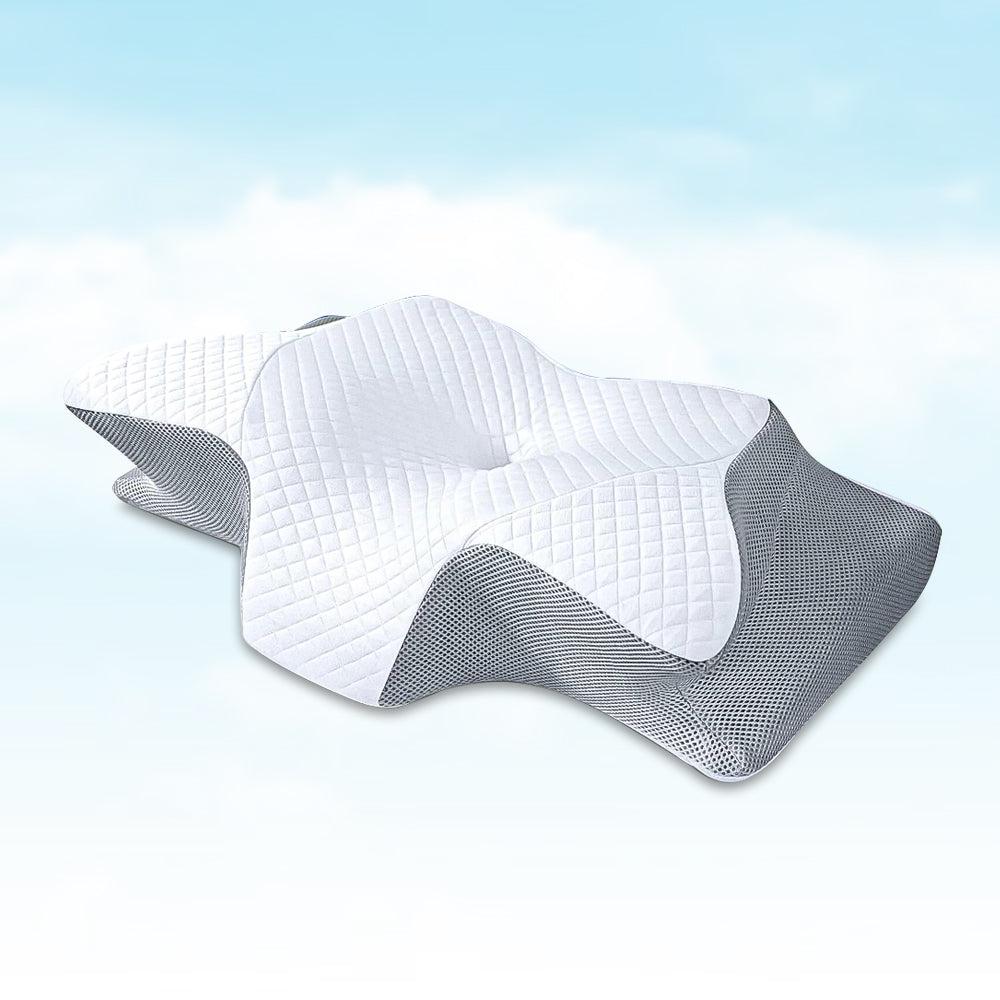 OrthoSleep Pro - Ergonomisches orthopädisches Kopfkissen für Nächte ohne Nacken- und Rückenschmerzen