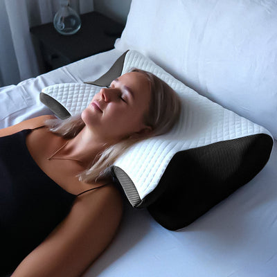 OrthoSleep Pro - Ergonomisches orthopädisches Kopfkissen für Nächte ohne Nacken- und Rückenschmerzen