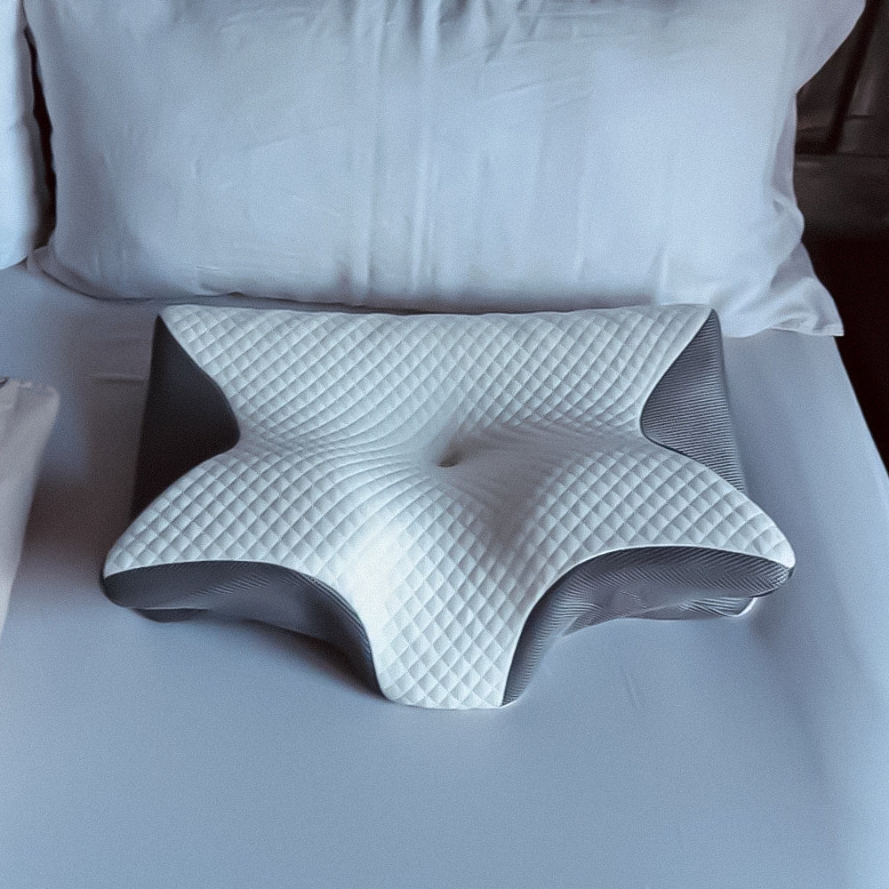 OrthoSleep Pro - Ergonomisches orthopädisches Kopfkissen für Nächte ohne Nacken- und Rückenschmerzen