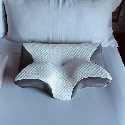 OrthoSleep Pro - Ergonomisches orthopädisches Kopfkissen für Nächte ohne Nacken- und Rückenschmerzen