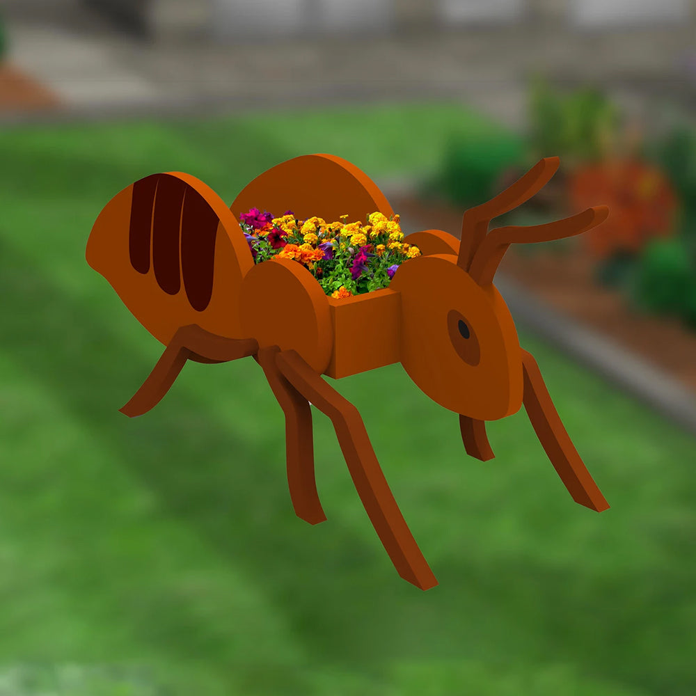 Ant-Themed Flower Pot