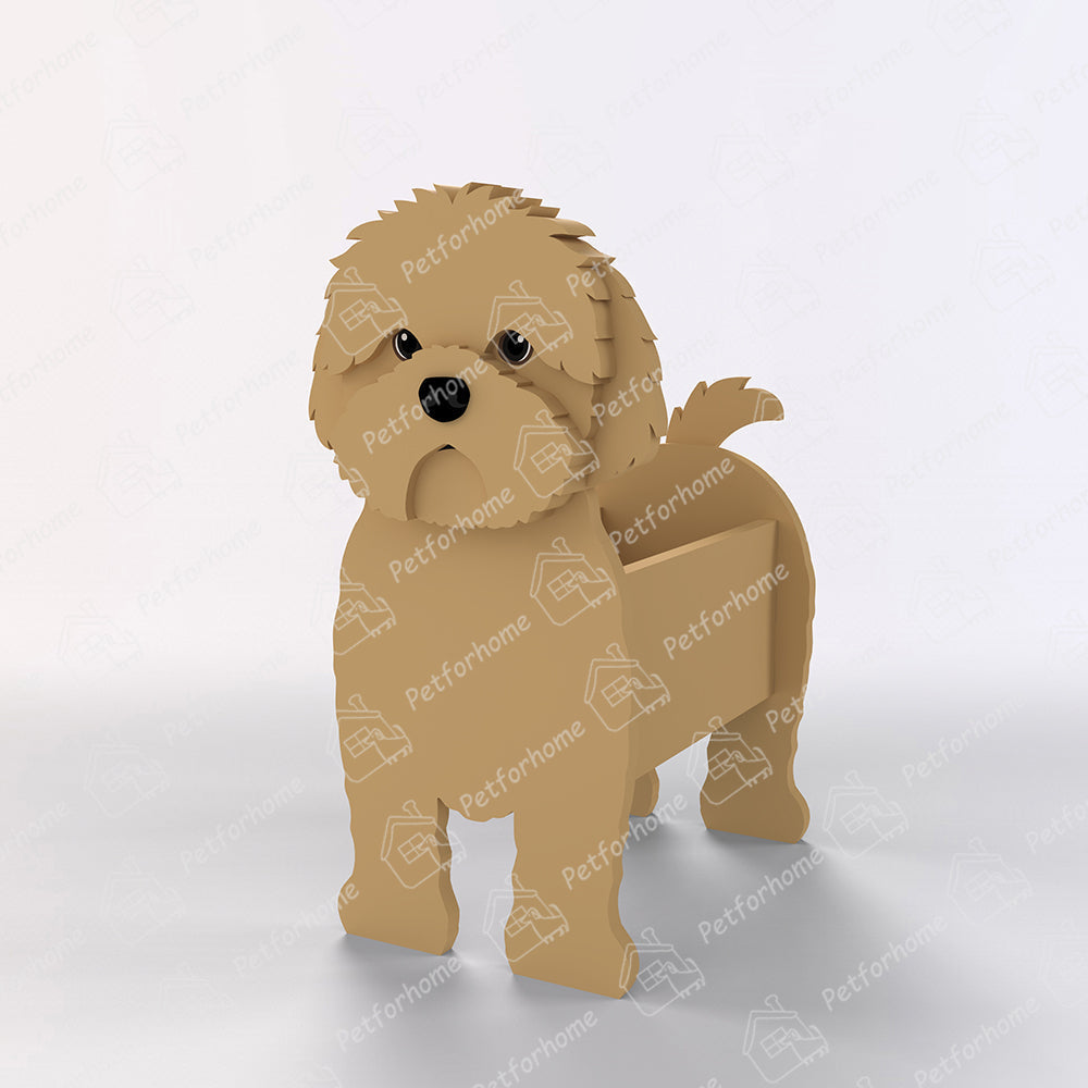 Cavapoo Planter Pot