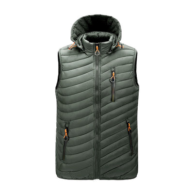 Daunen-Winterjacke für Männer, thermisch isoliert