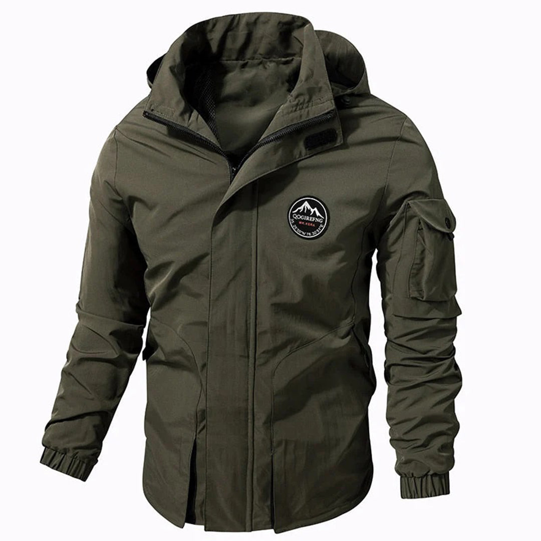Parka-Jacke – wind- und wasserdichte Outdoor-Jacke mit Kapuze für Herren