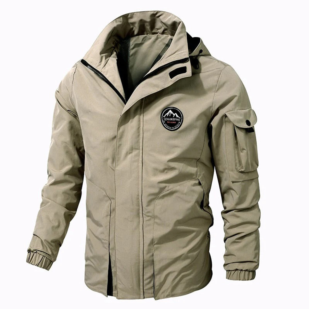 Parka-Jacke – wind- und wasserdichte Outdoor-Jacke mit Kapuze für Herren
