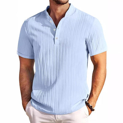 Polohemd - Kurzarm - Button-Up - Polo T-Shirt - Herrenbekleidung