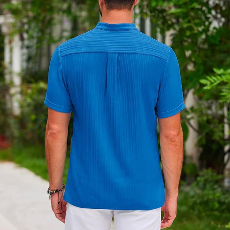 Polohemd - Kurzarm - Button-Up - Polo T-Shirt - Herrenbekleidung