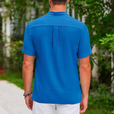 Polohemd - Kurzarm - Button-Up - Polo T-Shirt - Herrenbekleidung