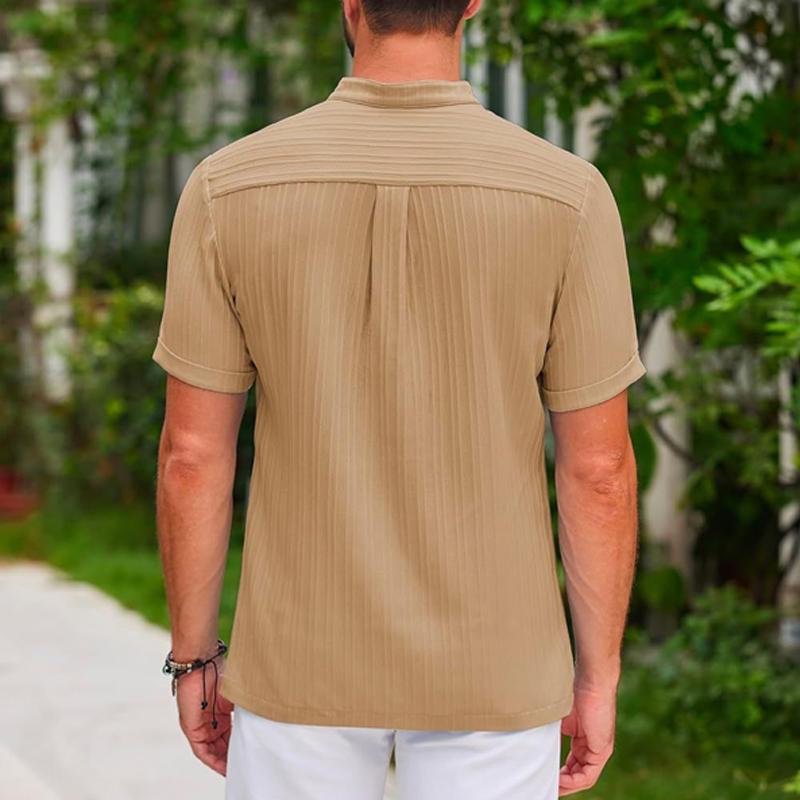 Polohemd - Kurzarm - Button-Up - Polo T-Shirt - Herrenbekleidung