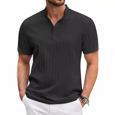 Polohemd - Kurzarm - Button-Up - Polo T-Shirt - Herrenbekleidung