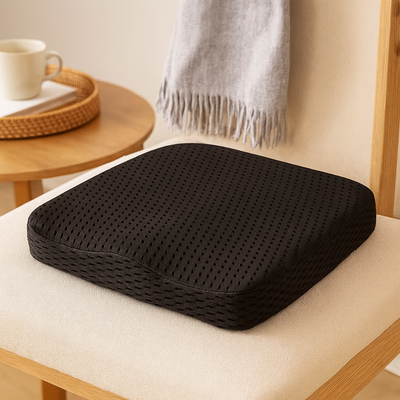 PosturaFlex | Ergonomisches atmungsaktives Sitzkissen aus Memory-Schaum