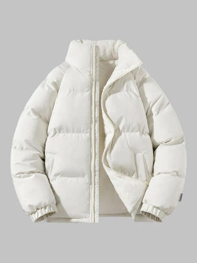 Pufferjacke | Fleece gefüttert | warm | wattierte Jacke | Herren Winterjacke