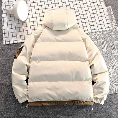 Pufferjacke - Kapuze - Warm - Daunenjacke - Winterjacken für Männer