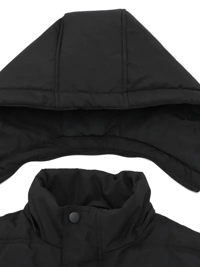 Pufferjacke – warme, wasserdichte Winter-Daunenjacke mit Kapuze für Herren