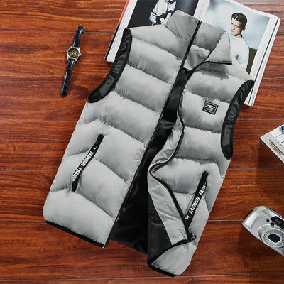 Pufferweste - Ärmellos - Zip-Up - Steppweste - Winterwesten