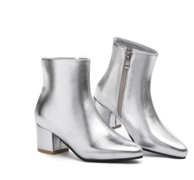 Damen Eleganter Knöchel Stiefel | Mittlere Absätze