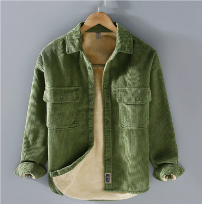 Warme Cordjacke Für Herren | Langarm
