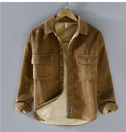 Warme Cordjacke Für Herren | Langarm