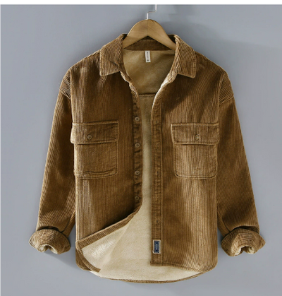 Warme Cordjacke Für Herren | Langarm
