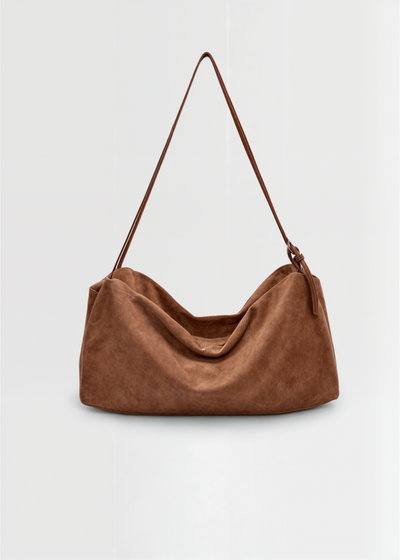 Damen Wildleder Umhängetasche – Vegane Schultertasche Elegant & Kompakt