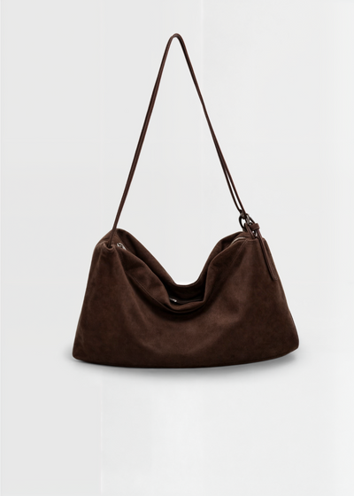 Damen Wildleder Umhängetasche – Vegane Schultertasche Elegant & Kompakt