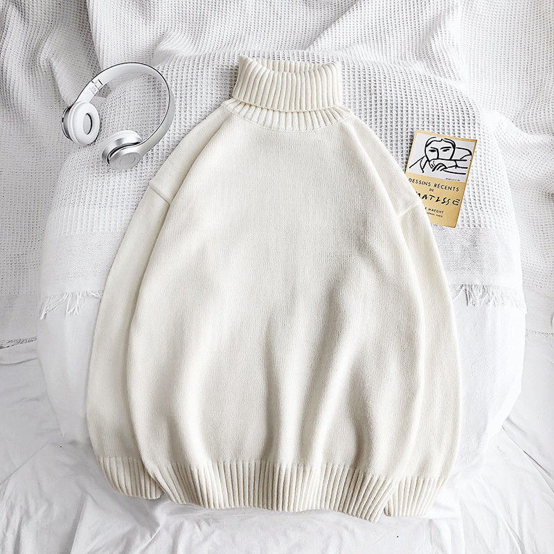 Rollkragenpullover | Warm | Loose Fit | Strickpullover | Winterkleidung für Männer