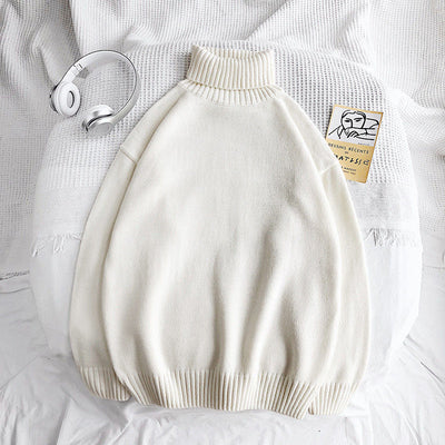 Rollkragenpullover | Warm | Loose Fit | Strickpullover | Winterkleidung für Männer