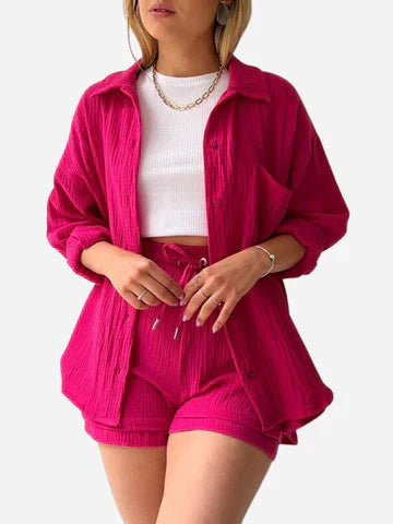 Zweiteiliges Sommerset für Damen