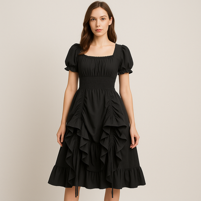 RoyalBloom Renaissance Kleid – Viktorianisch inspiriertes Damenkleid