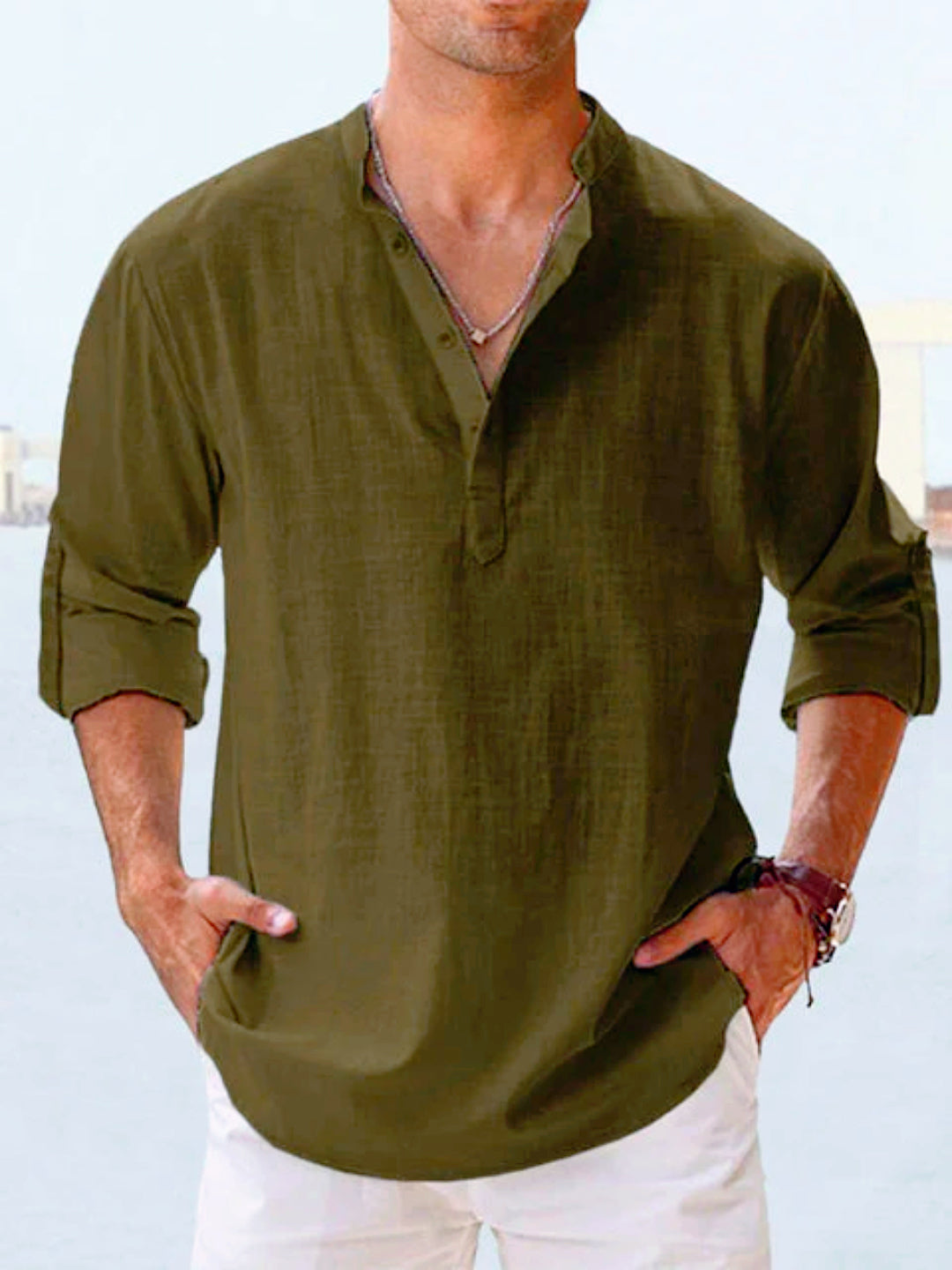 Mayfair™ | Lässiges Leinenhemd
