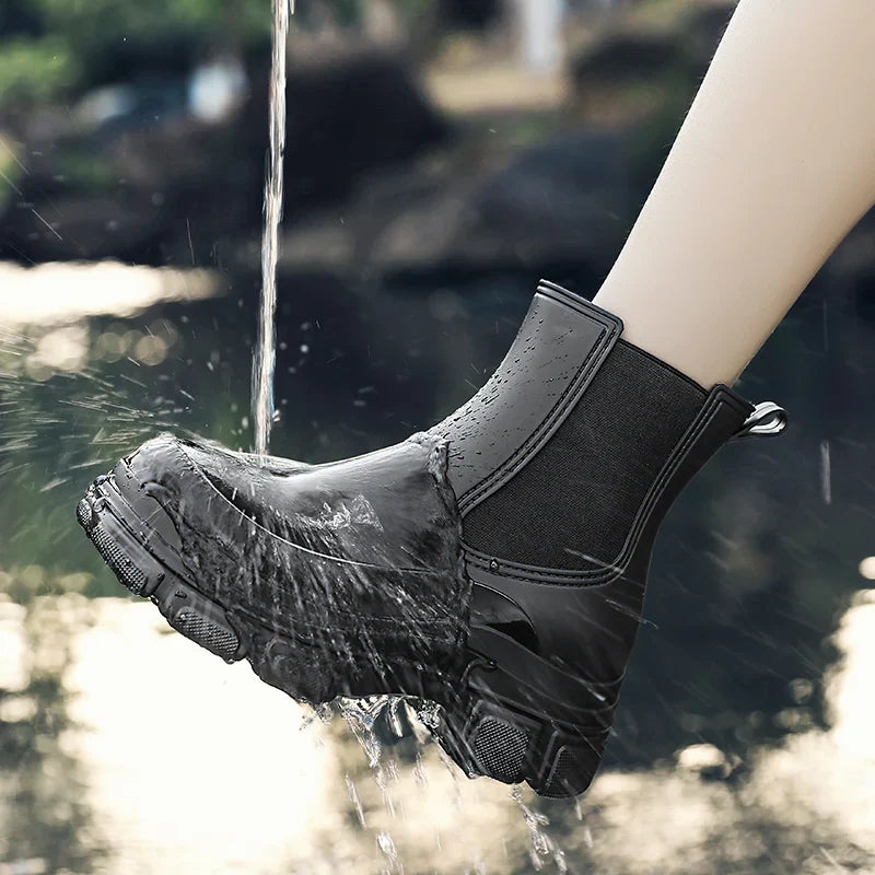Damen Wasserdichte Gummistiefel | Kurzrohr