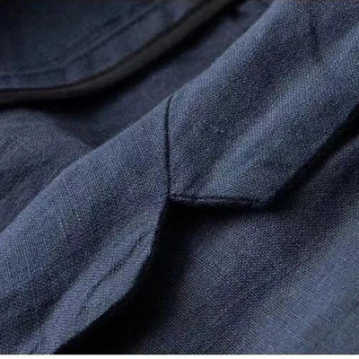 Luis | ELEGANT Leinen-Kleid