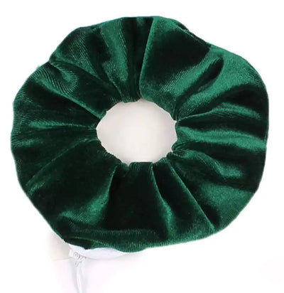 Velvet Scrunchies With Pocket Zipper Hair Ties for Women Hidden Hair Scrunchie Ponytail Holder Elastic Bands Gift for Friend
