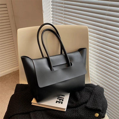 Luxuriöse Vegane Leder Tote Bag – Damen Shopper Handtasche