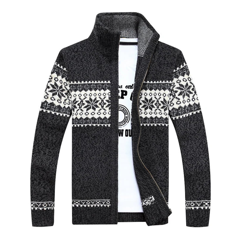 Jacob | Zip-Up Vintage Cardigan