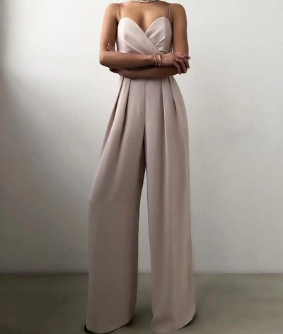 Eleganter Jumpsuit mit Spaghettiträgern für Damen