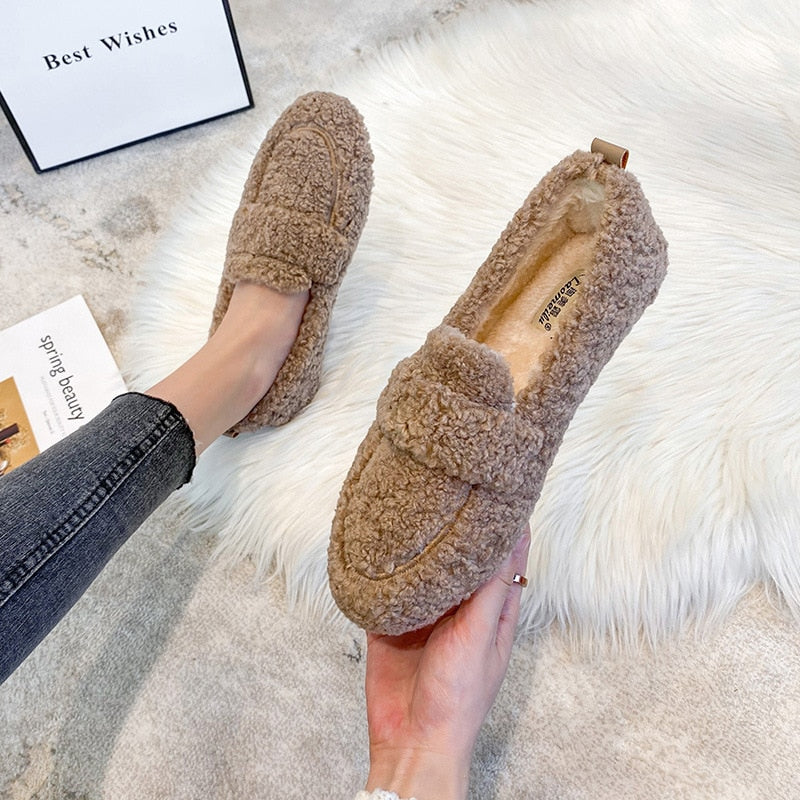 Plüsch hausschuhe schuhe