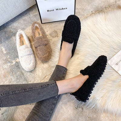 Plüsch hausschuhe schuhe