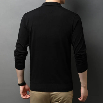 Mayfair™ | Langarm-Cashmere-Poloshirt