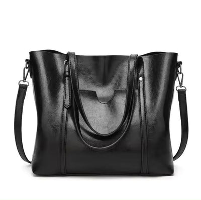 Luxuriöse vegane Strandtasche – Große Tote Bag aus veganem Leder
