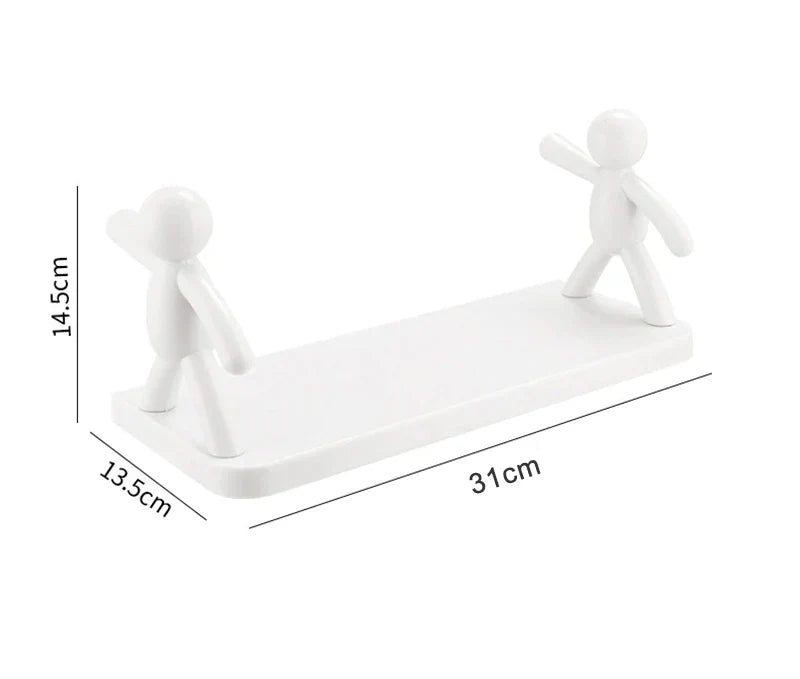 2+1 Gratis | SchnellAblage™ Bohrenfreier Wandaufbewahrungssystem