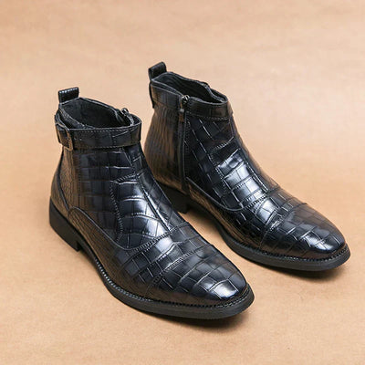Mayfair™ | Lederstiefel mit Schnalle