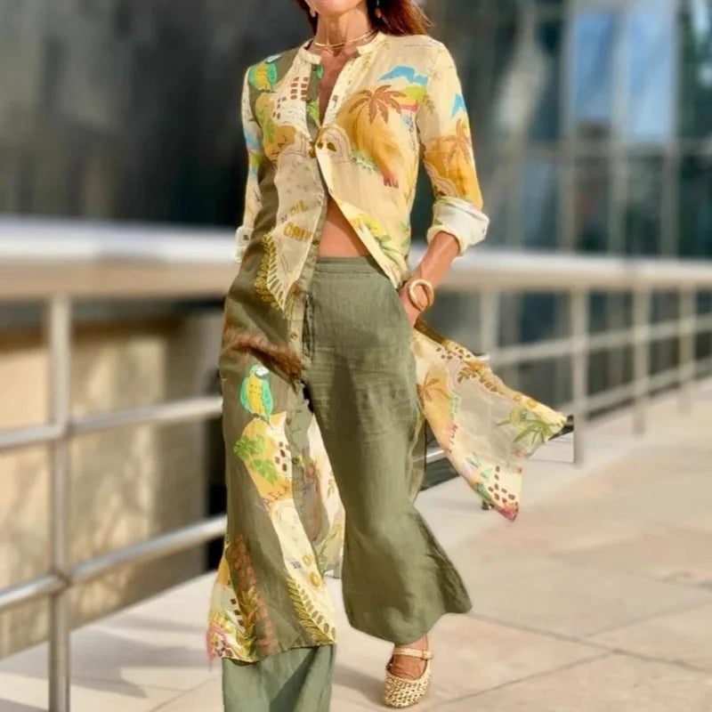 Vesperina – Einzigartiges Hemdkleid Im Satz