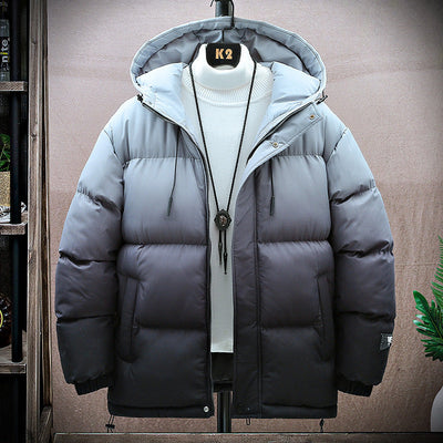 Gefütterte Kapuzenjacke für Herren