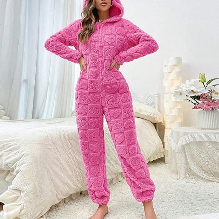 Kapuzen-Overall für Damen