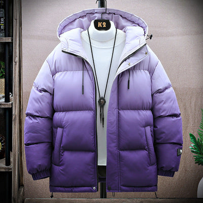 Gefütterte Kapuzenjacke für Herren