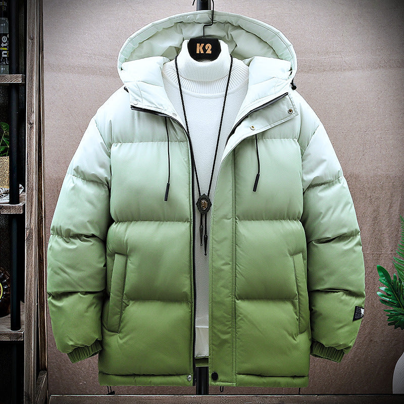 Gefütterte Kapuzenjacke für Herren