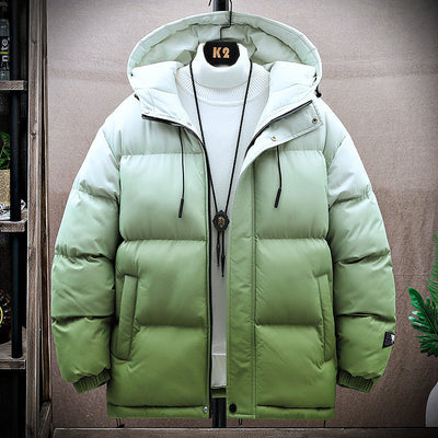 Gefütterte Kapuzenjacke für Herren