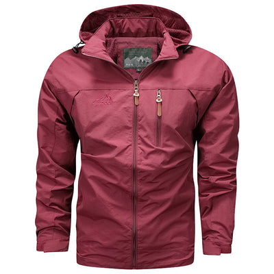 Hochgeschlossene Outdoor-Jacke für Herren